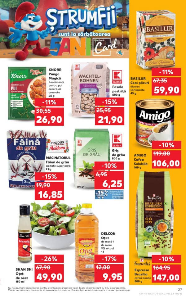 Cataloage Kaufland: Descoperă ofertele din perioada 11.09 -17.09 - 11-09-2025 - 17-09-2025.