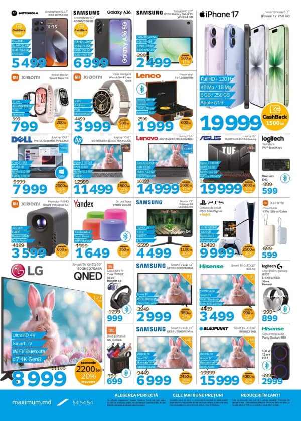 Cataloage Maximum: Oferta de Paste - 27-03-2026 - 20-04-2026.