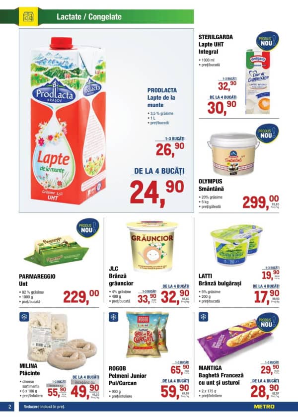 Cataloage Catalog produse alimentare de la METRO (Nr. 19) - 18-09-2025 - 01-10-2025.