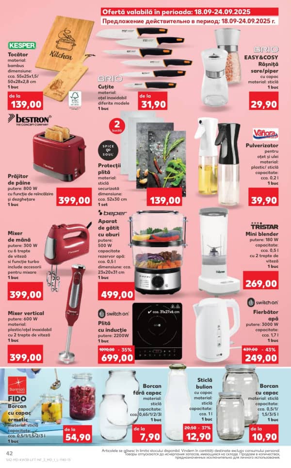 Cataloage Kaufland: Descoperă ofertele din perioada 18.09 -24.09 - 18-09-2025 - 24-09-2025.
