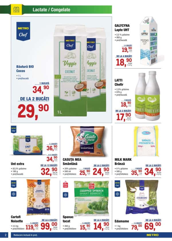 Cataloage Catalog produse alimentare de la METRO (Nr. 5) - 06-03-2025 - 19-03-2025.