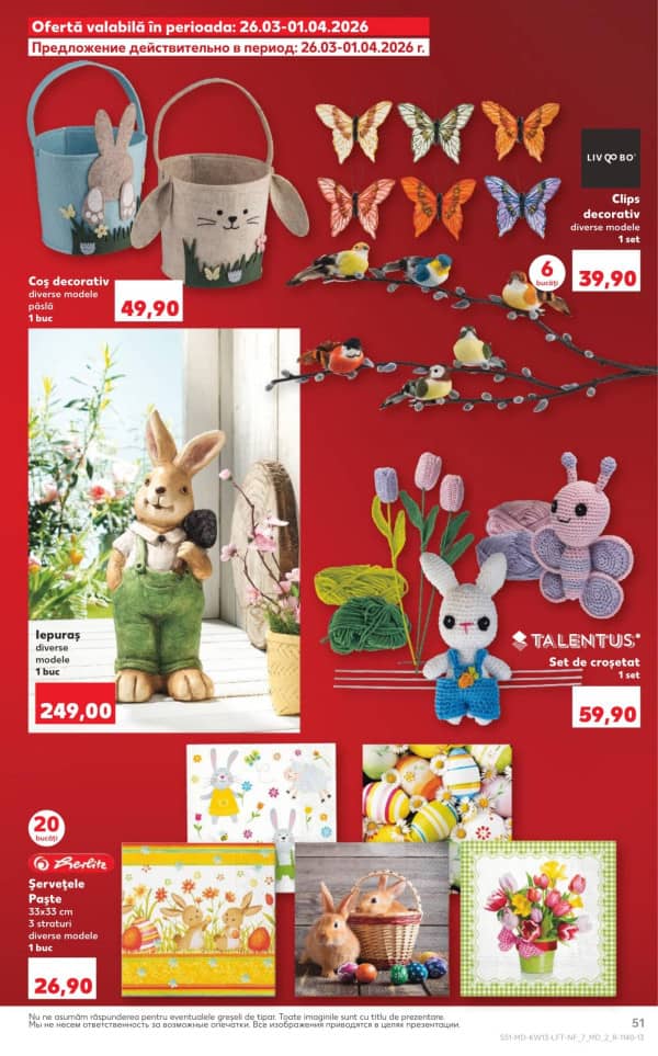 Cataloage Kaufland: Descoperă ofertele din perioada 26 - 1.04 - 26-03-2026 - 01-04-2026.