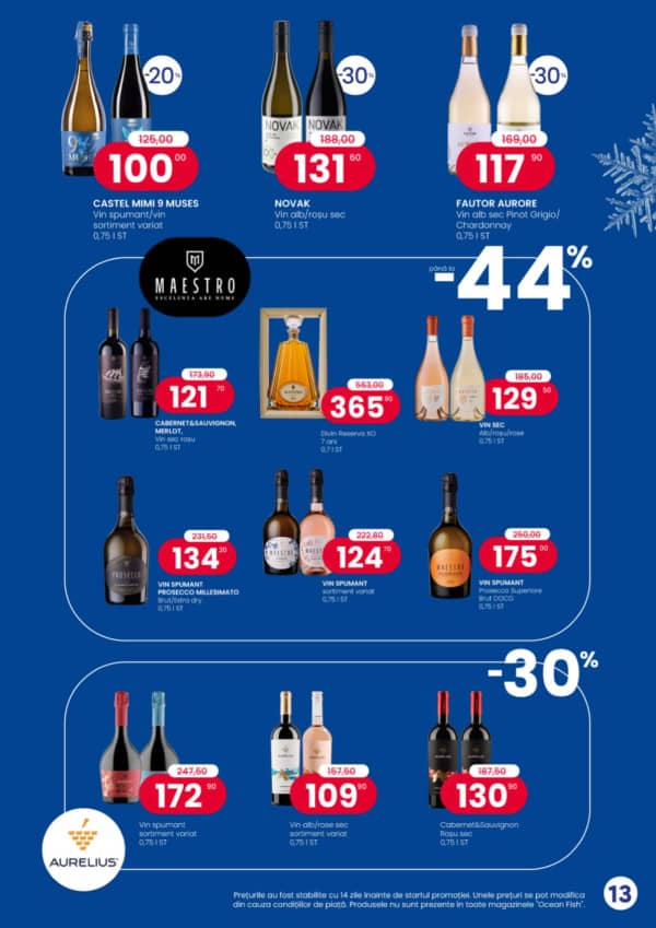 Каталоги Ocean Fish: Праздничный буклет - 01-12-2025 - 08-01-2026.