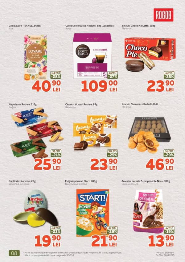 Cataloage Rogob: Oferta lunii septembrie - 11-09-2025 - 24-09-2025.