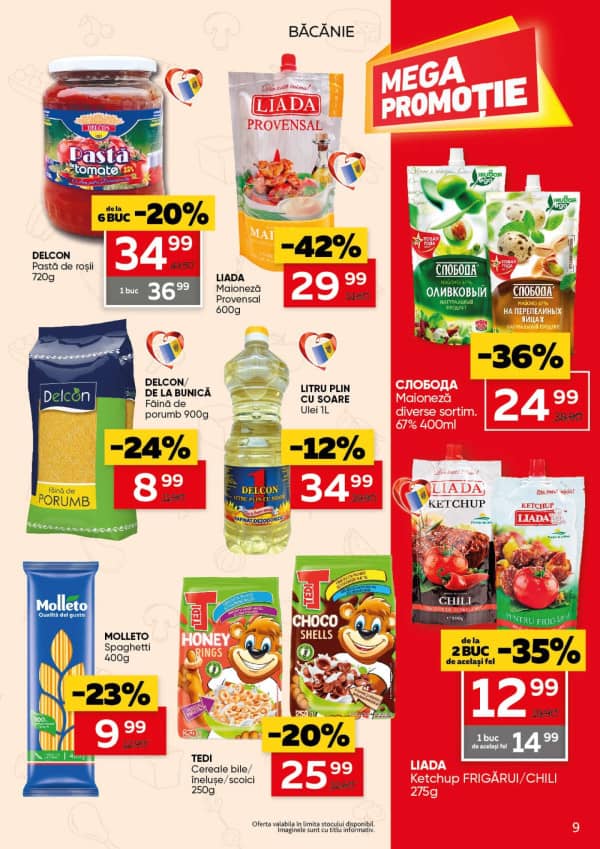 Cataloage Slavena: Oferta lunii iulie - 09-07-2025 - 22-07-2025.