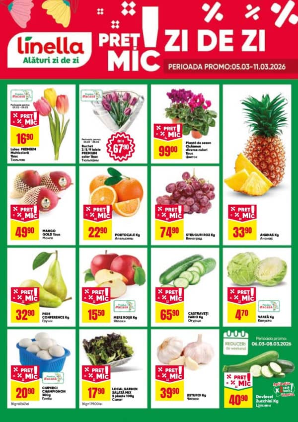 Cataloage Linella: Oferta săptămânii Nr.10 - 05-03-2026 - 11-03-2026.