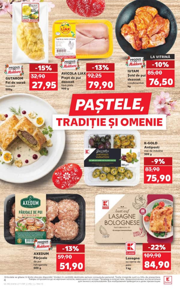 Cataloage Kaufland: Descoperă ofertele din perioada 2 - 8.04 - 02-04-2026 - 08-04-2026.