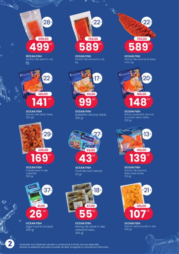 Cataloage Ocean Fish: Oferta lunii martie - 01-03-2026 - 01-04-2026.