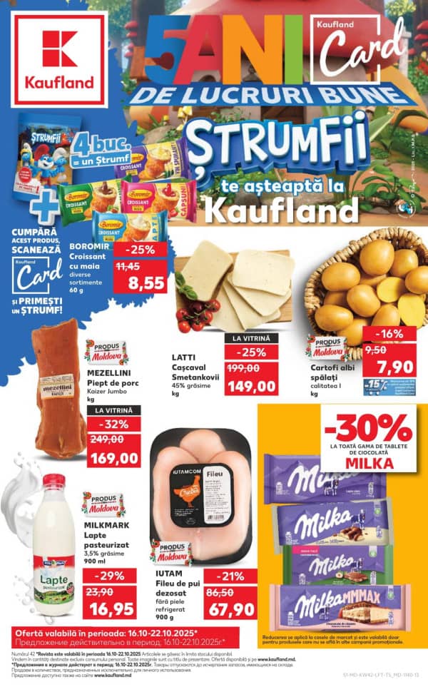 Cataloage Kaufland: Descoperă ofertele din perioada 16.10 - 22.10 - 16-10-2025 - 22-10-2025.