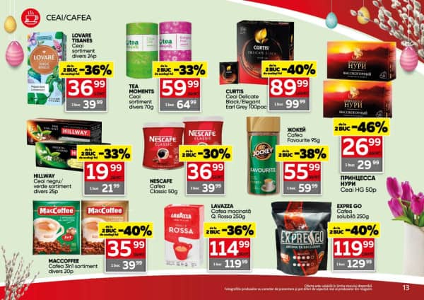 Cataloage Slavena: Paște fericit! - 01-04-2026 - 21-04-2026.