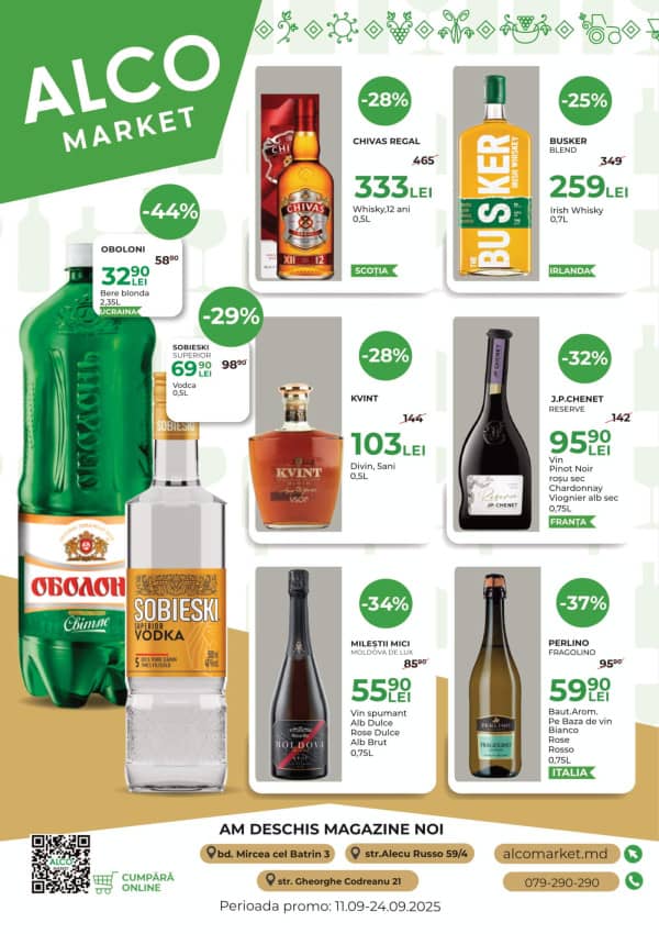 Cataloage Alcomarket: Oferta lunii septembrie - 11-09-2025 - 24-09-2025.