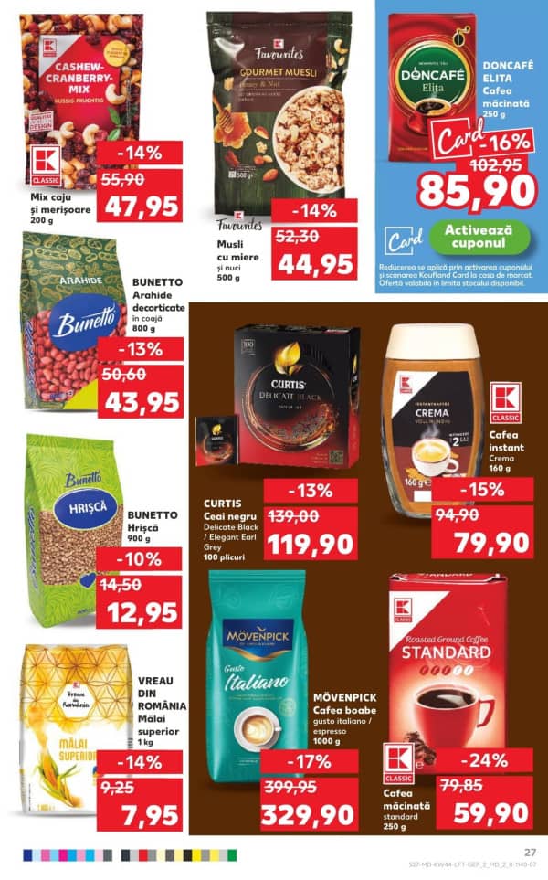 Каталоги Kaufland: откройте для себя предложения недели 30.10 - 5.11 - 30-10-2025 - 05-11-2025.