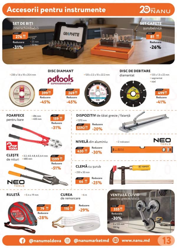 Cataloage Nanu Market: Reduceri de toamnă - 15-09-2025 - 31-10-2025.
