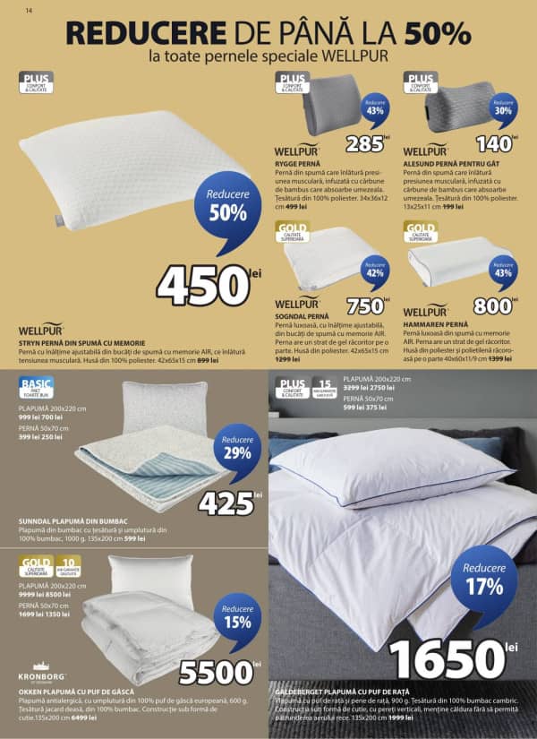 Cataloage JYSK: Oferta lunii martie - 26-02-2026 - 25-03-2026.