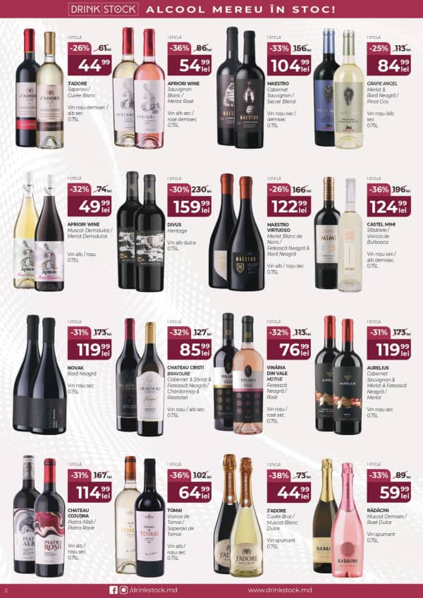 Cataloage DrinkStock: Oferta lunii octombrie - 01-10-2025 - 31-10-2025.