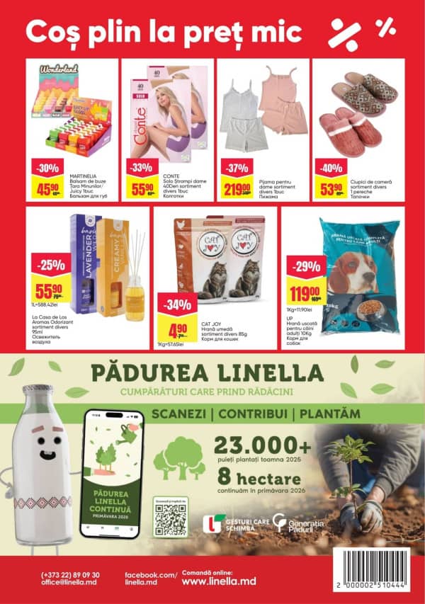 Каталоги Linella: Весенний буклет - 26-02-2026 - 11-03-2026.