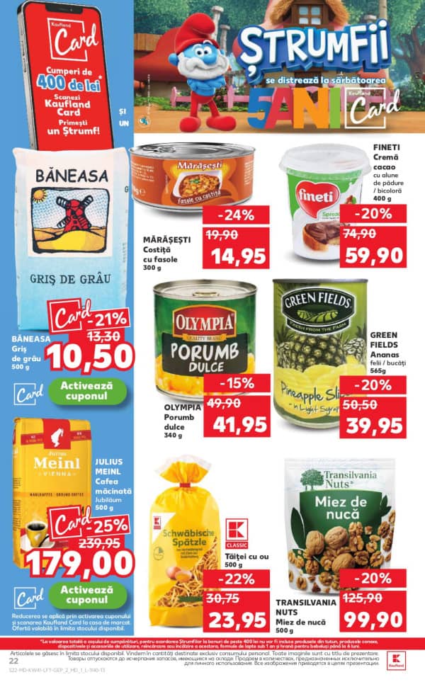 Cataloage Kaufland: Descoperă ofertele din perioada 9.10 - 15.10 - 08-10-2025 - 15-10-2025.