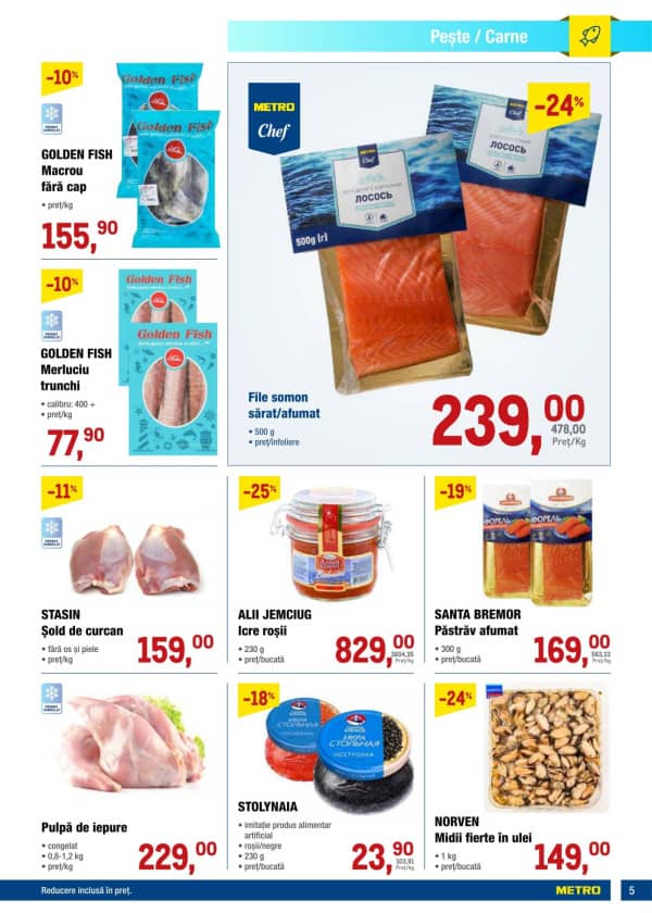 Cataloage Catalog produse alimentare de la METRO (Nr. 6) - 19-03-2026 - 01-04-2026.