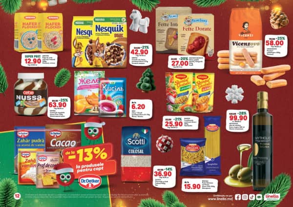 Cataloage Linella: Oferta specială de sărbători - 17-12-2025 - 14-01-2026.