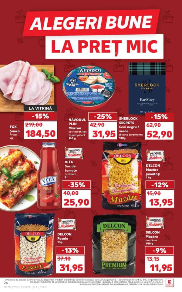 Каталоги Kaufland: откройте для себя предложения недели 30 - 6.05 - 30-04-2026 - 06-05-2026.