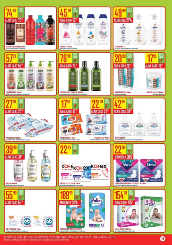 Cataloage Alina Cosmetics: Oferta lunii Mai - 10-05-2025 - 08-06-2025.