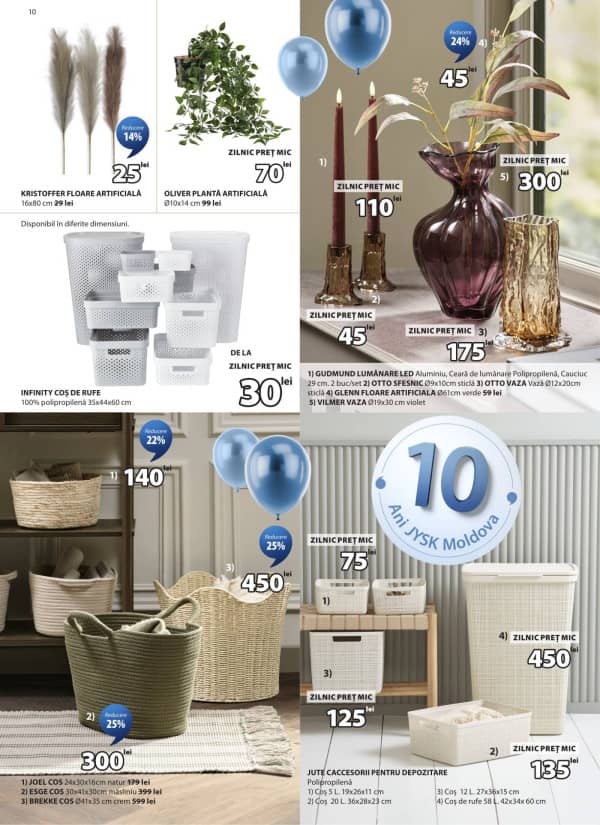 Cataloage JYSK: Reduceri de primăvară - 26-03-2026 - 29-04-2026.