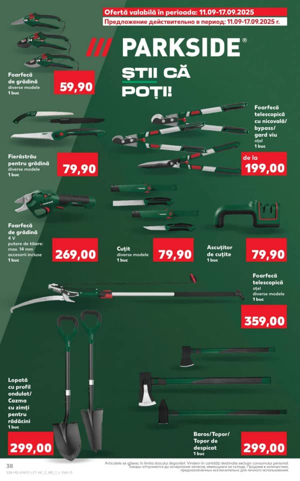Cataloage Kaufland: Descoperă ofertele din perioada 11.09 -17.09 - 11-09-2025 - 17-09-2025.