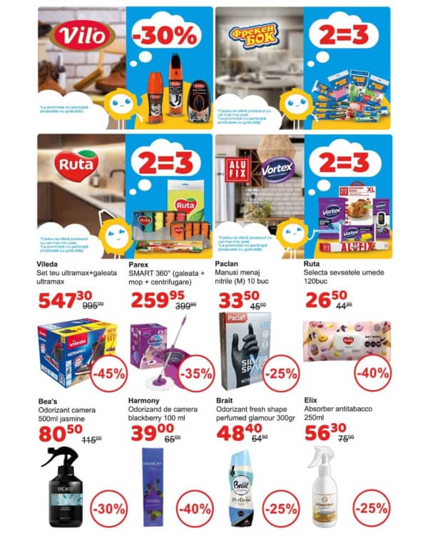 Cataloage Casa Curată: Reducerile lunii martie - 14-03-2026 - 01-04-2026.