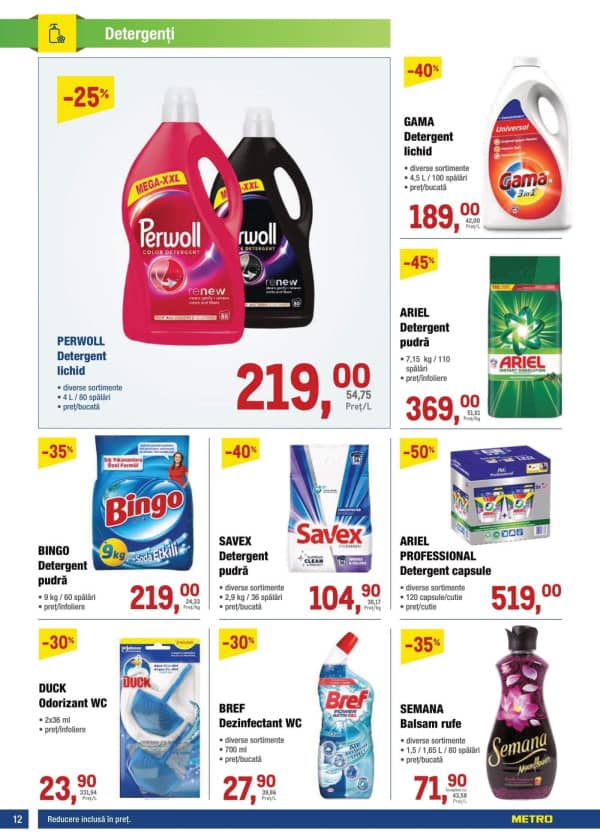 Cataloage Catalog produse alimentare de la METRO (Nr. 1) - 09-01-2026 - 21-01-2026.