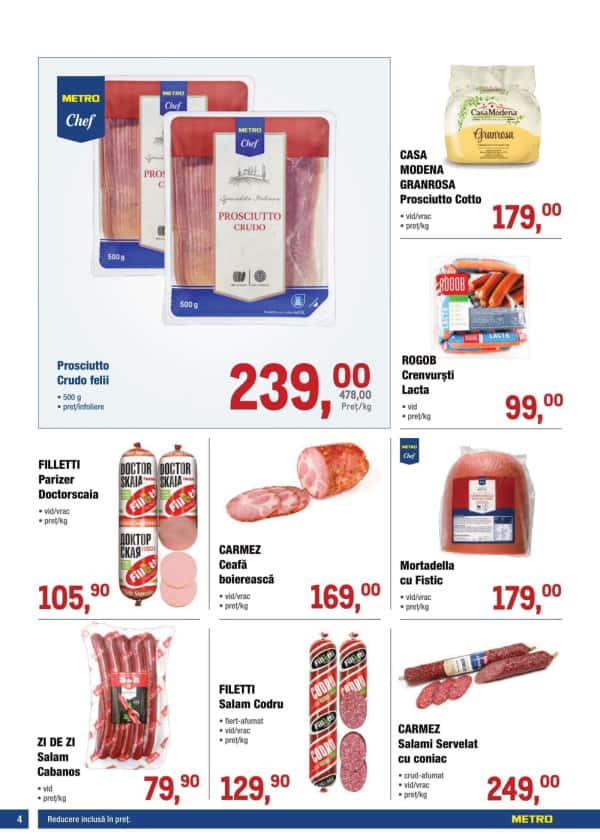 Cataloage Catalog produse alimentare de la METRO (Nr. 12) - 12-06-2025 - 25-06-2025.