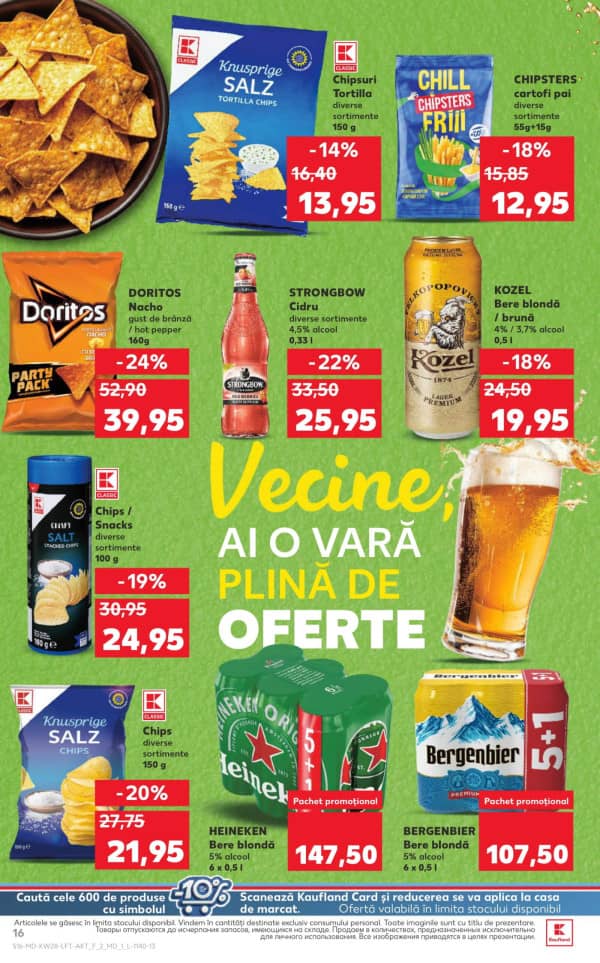 Cataloage Kaufland: Descoperă ofertele din perioada 10.07 - 16.07 - 10-07-2025 - 16-07-2025.