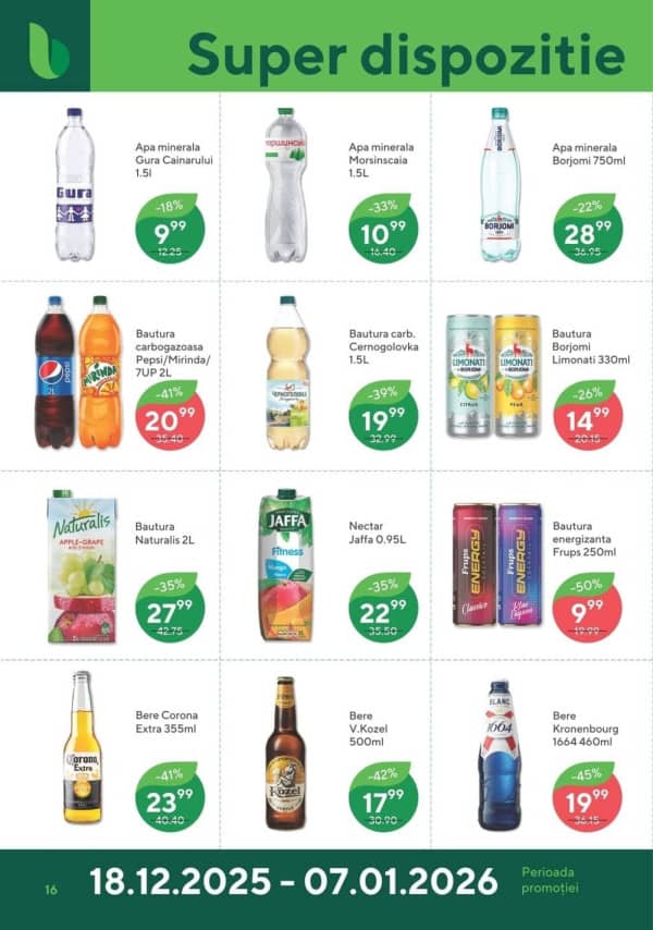 Cataloage Bonus: Reduceri de sărbători - 18-12-2025 - 07-01-2026.