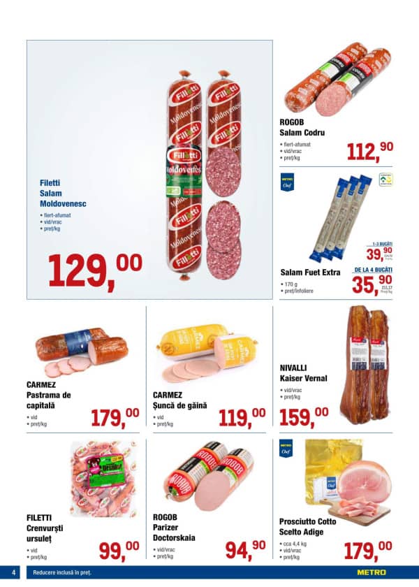 Cataloage Catalog produse alimentare de la METRO (Nr. 7) - 02-04-2026 - 15-04-2026.