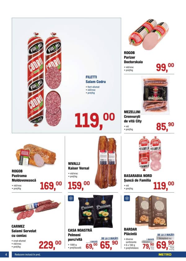 Cataloage Catalog produse alimentare de la METRO (Nr. 18) - 04-09-2025 - 17-09-2025.