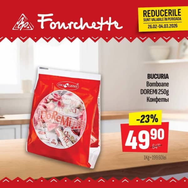 Каталоги Fourchette: Предложение недели Nr.9 - 26-02-2026 - 04-03-2026.