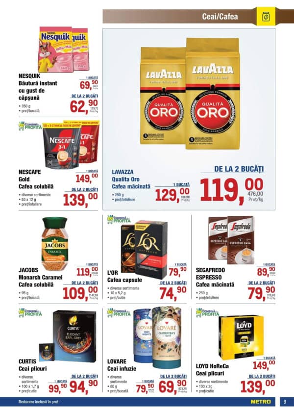 Cataloage Catalog produse alimentare de la METRO (Nr. 18) - 04-09-2025 - 17-09-2025.