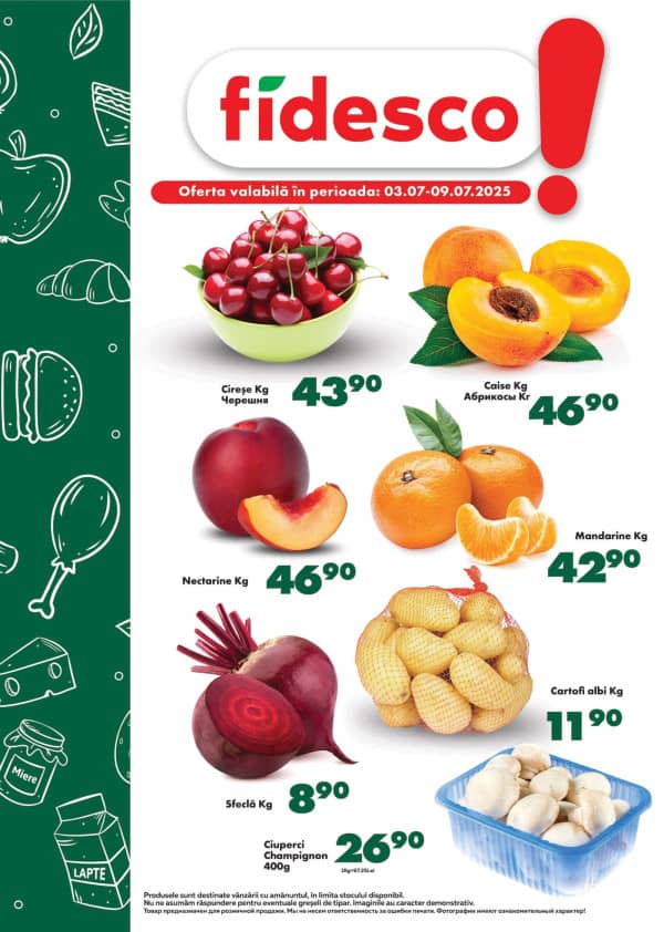 Cataloage Fidesco: Bun venit, iulie! - 03-07-2025 - 16-07-2025.