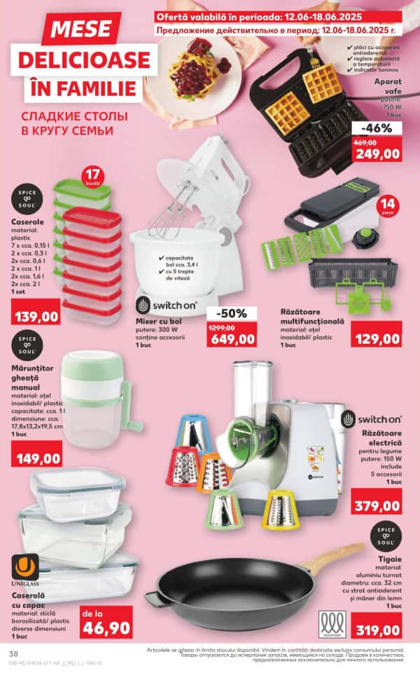 Cataloage Kaufland: Descoperă ofertele din perioada 12.06 - 18.06 - 12-06-2025 - 18-06-2025.
