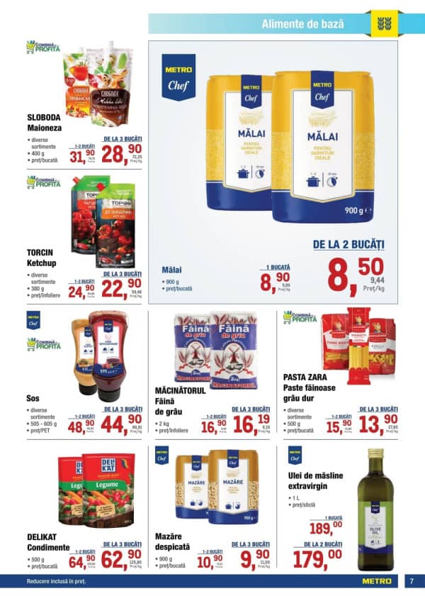 Cataloage Catalog produse alimentare de la METRO (Nr. 17) - 21-08-2025 - 03-09-2025.