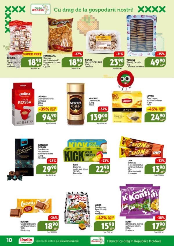 Cataloage Linella: Reducerile lunii august - 31-07-2025 - 13-08-2025.