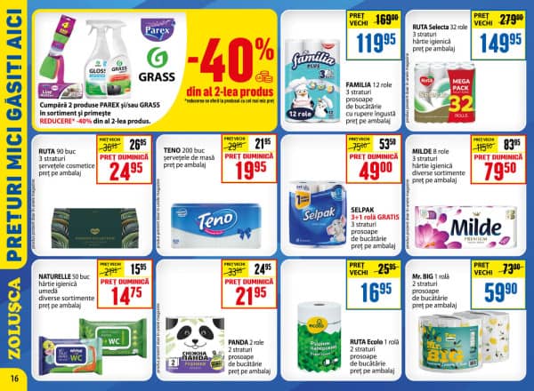 Cataloage Zolușca: Reduceri de toamnă - 12-09-2025 - 08-10-2025.