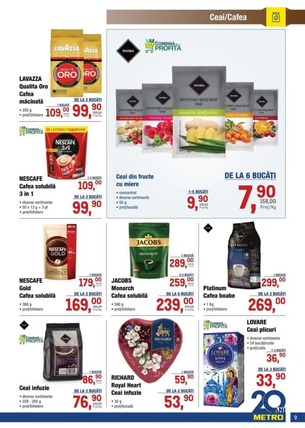 Cataloage Catalog produse alimentare de la METRO (Nr. 24) - 21-11-2024 - 04-12-2024.