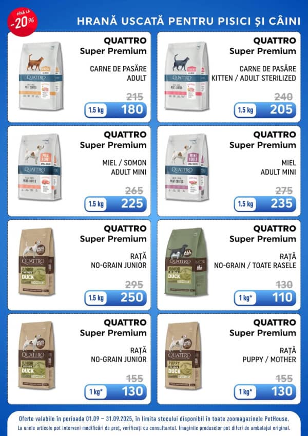 Cataloage Pet House: Oferta lunii septembrie - 01-09-2025 - 30-09-2025.