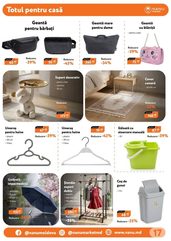 Cataloage Nanu Market: Oferta primăverii - 01-04-2026 - 31-05-2026.