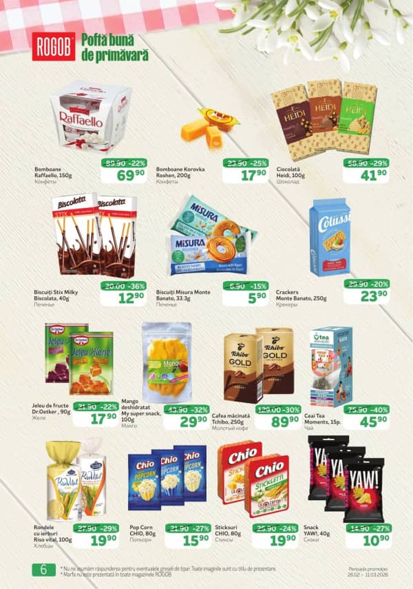 Каталоги Rogob: Весенний буклет - 26-02-2026 - 11-03-2026.