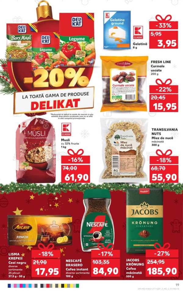 Каталоги Kaufland: откройте для себя предложения недели 18.12 - 24.12 - 18-12-2025 - 24-12-2025.