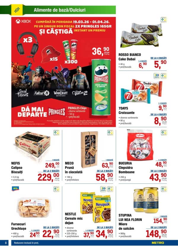 Cataloage Catalog produse alimentare de la METRO (Nr. 6) - 19-03-2026 - 01-04-2026.