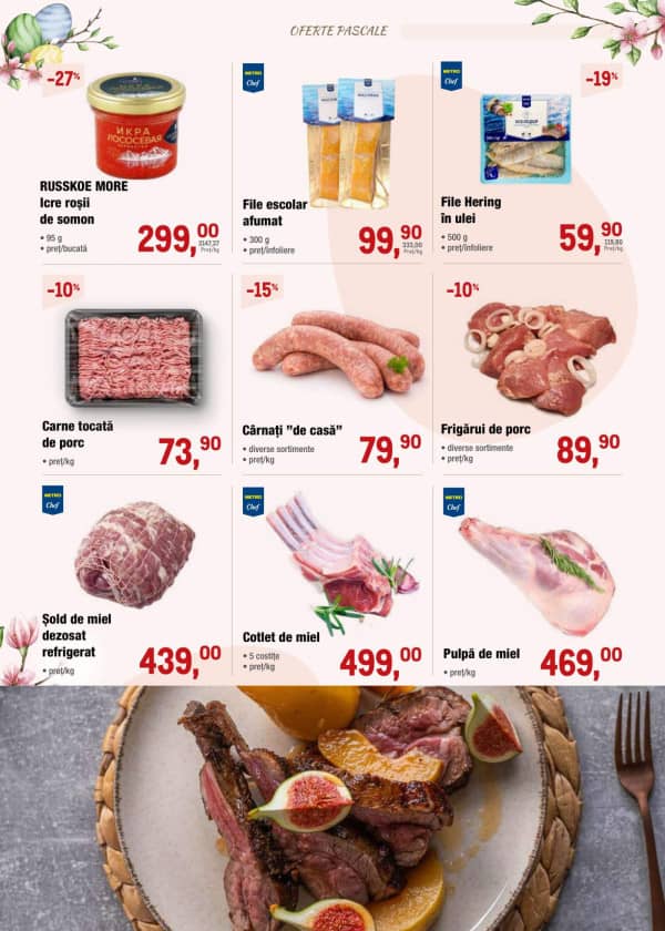 Cataloage METRO: Ofertă Pascală - 02-04-2026 - 22-04-2026.
