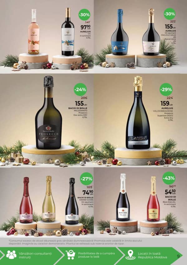 Cataloage Alcomarket: La mulți ani! - 18-12-2025 - 04-01-2026.