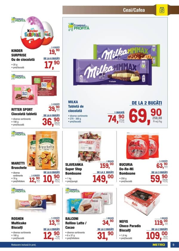 Cataloage Catalog produse alimentare de la METRO (Nr. 21) - 16-10-2025 - 29-10-2025.
